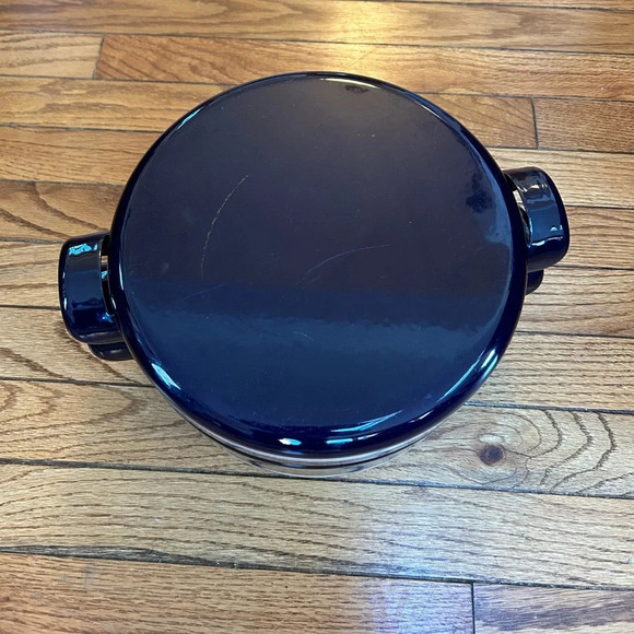 Vintage MCM Jepcor Dutch Oven  Enamelware Pot - Picture 15 of 17